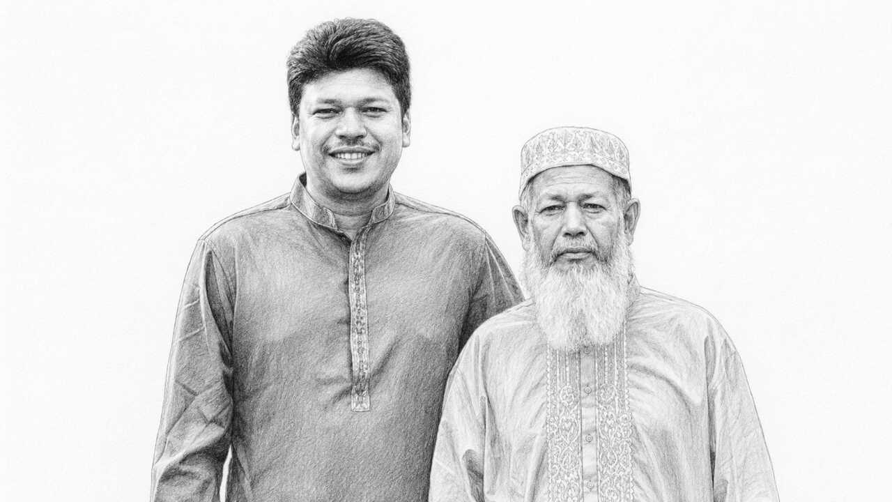 আব্বা আমার গর্ব—প্রফেসর সাহেবের ছেলে হিসেবে গর্বিত এক সন্তানের আত্মকথা।